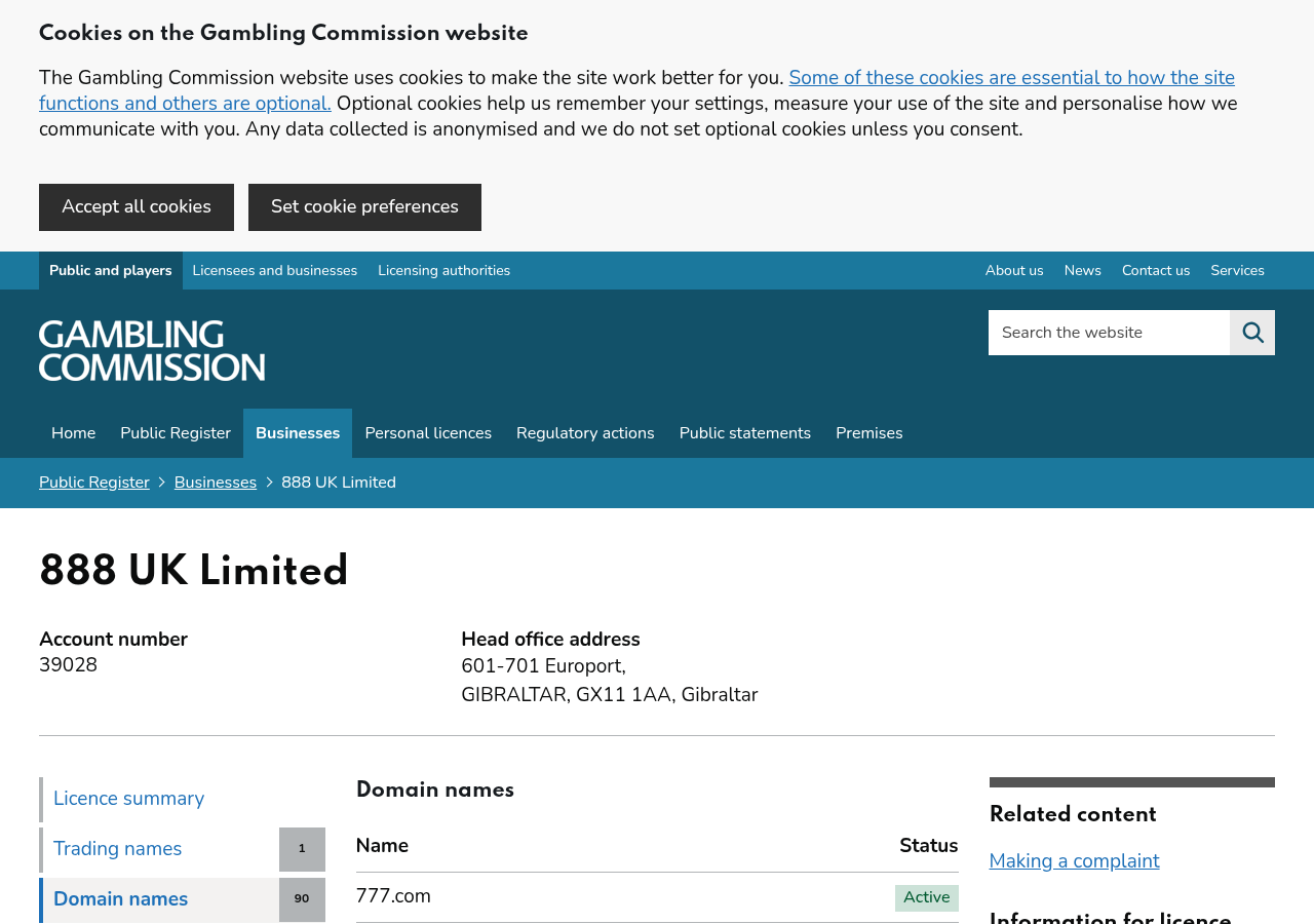 Local capture of the second displayed source record concerning 777 Casino
