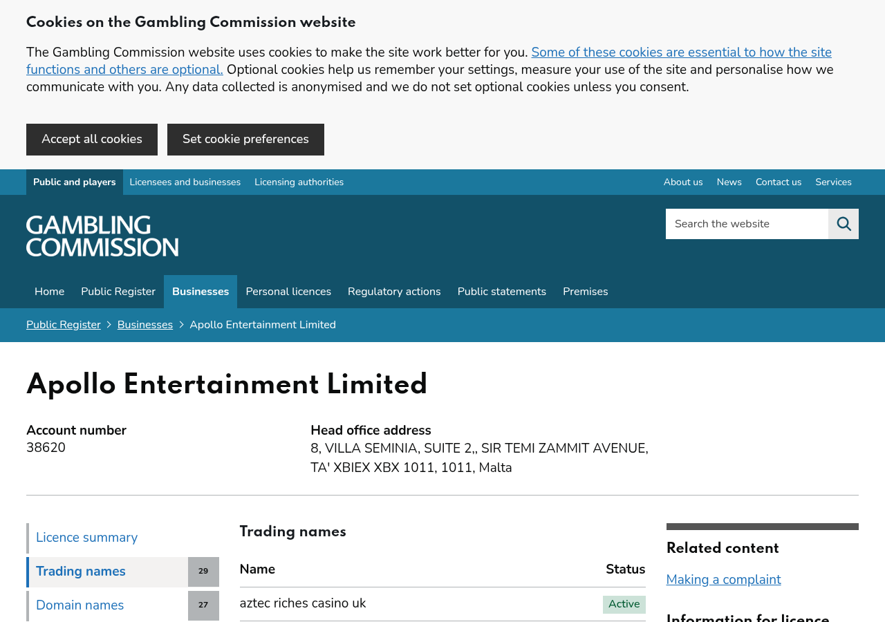 Local capture of the second displayed source record concerning Luxury Casino